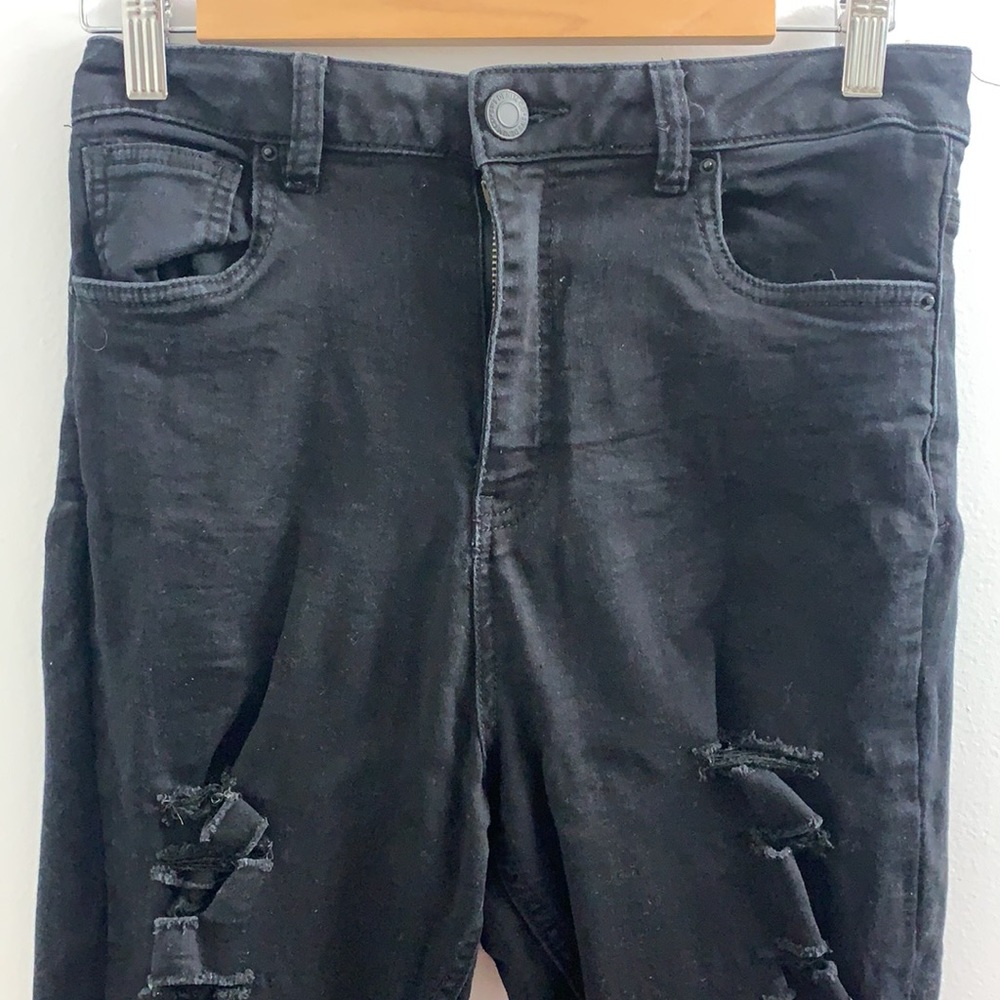 Urban Planet Cali Ultra High-Rise Distressed Skinny Jeans